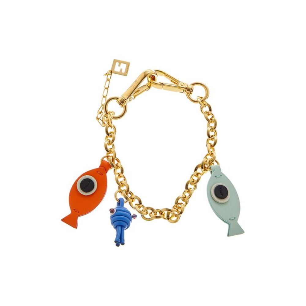 Fendi Chain Fish Charm